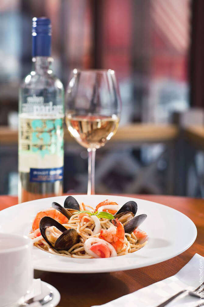 Pasta with seafood-2