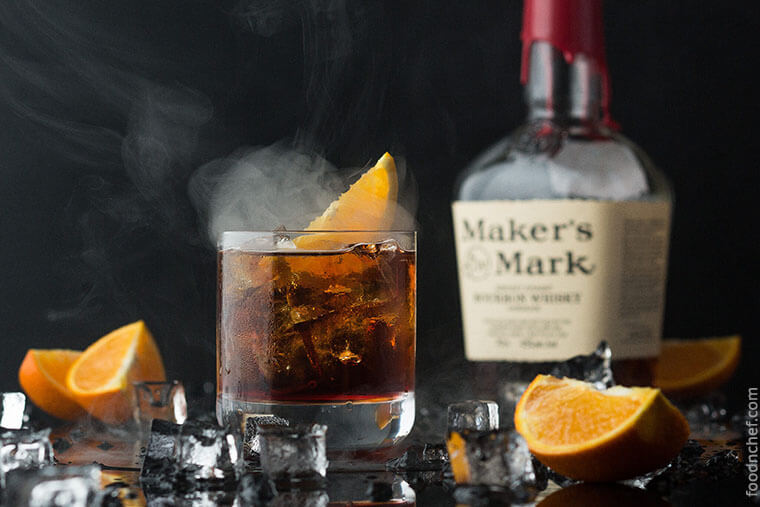 Let me introduce you Manhattan cocktail with a hint of smoke, it should be not only mixed, but also smoked! A unique version of a classical English recipe!