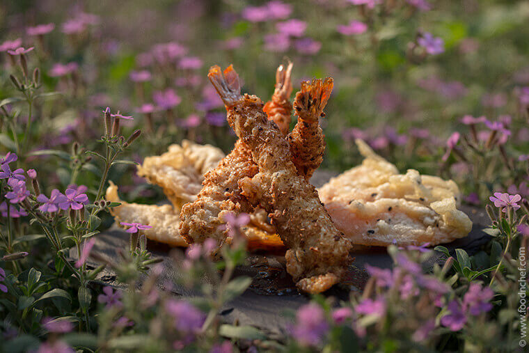 Do you want to taste Asian Cuisine? Prawn recipe in Coconut Tempura by Oleg Pashkevich, is eactly want you need.